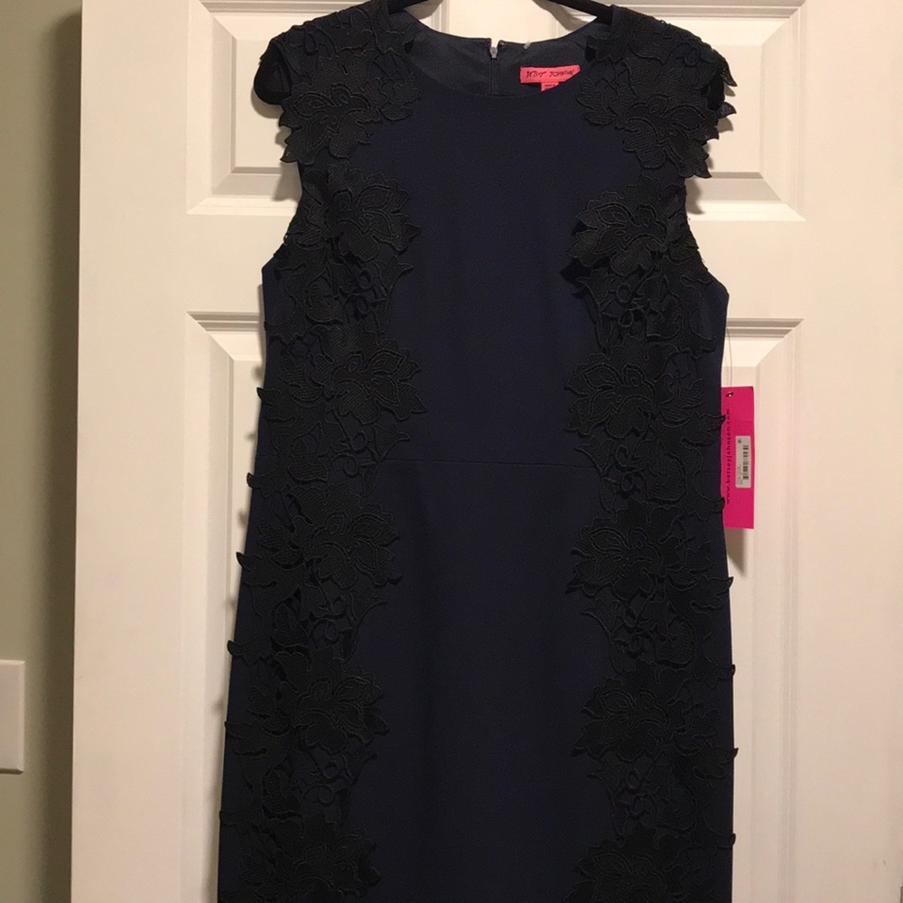 NWT Betsey Johnson Cocktail Office Dress Lace